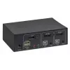 Przełącznik KVM Manhattan DisplayPort 1.2 2-portowy 4K@60Hz USB-A Audio