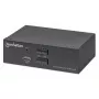 Przełącznik KVM Manhattan DisplayPort 1.2 2-portowy 4K@60Hz USB-A Audio
