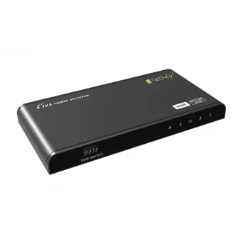 Techly IDATA HDMI2-4K4HDR rozdzielacz wideo HDMI 4x HDMI