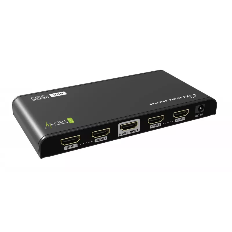 Techly IDATA HDMI2-4K4HDR rozdzielacz wideo HDMI 4x HDMI