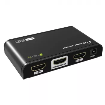 Techly IDATA HDMI2-4K2HDR rozdzielacz wideo HDMI 2x HDMI