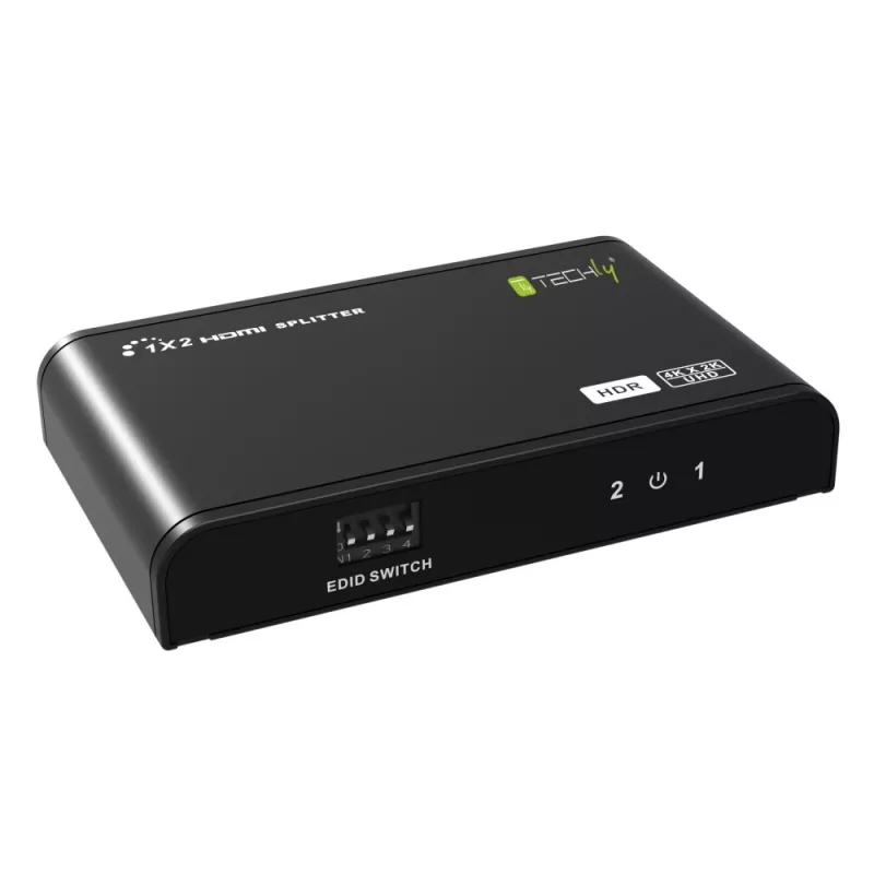Techly IDATA HDMI2-4K2HDR rozdzielacz wideo HDMI 2x HDMI