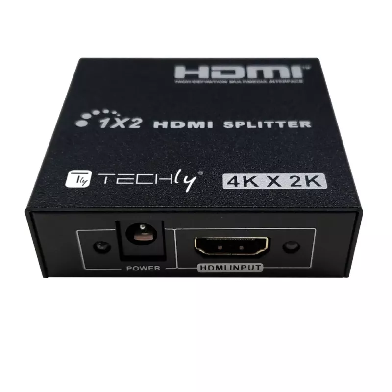 Rozgałęźnik wideo Techly IDATA HDMI-4K230 2x HDMI 3840x2160 Czarny