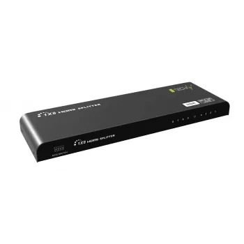 Techly IDATA HDMI2-4K8HDR rozdzielacz wideo HDMI 8x HDMI