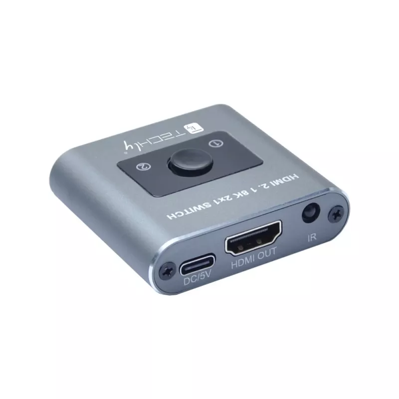 Przełącznik wideo Techly IDATA HDMI-2128KT HDMI 60Hz 2m 5V 1A