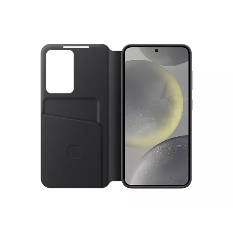 Etui portfelowe Samsung Galaxy S24 Czarny 6,2 cala 1 kieszeń na kartę
