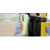 Etui ochronne AVM EF-OA356 do Samsung Galaxy A35, pasuje do ekranu 16,8 cm (6,6 cala), limonkowy, 1 kieszeń na kartę