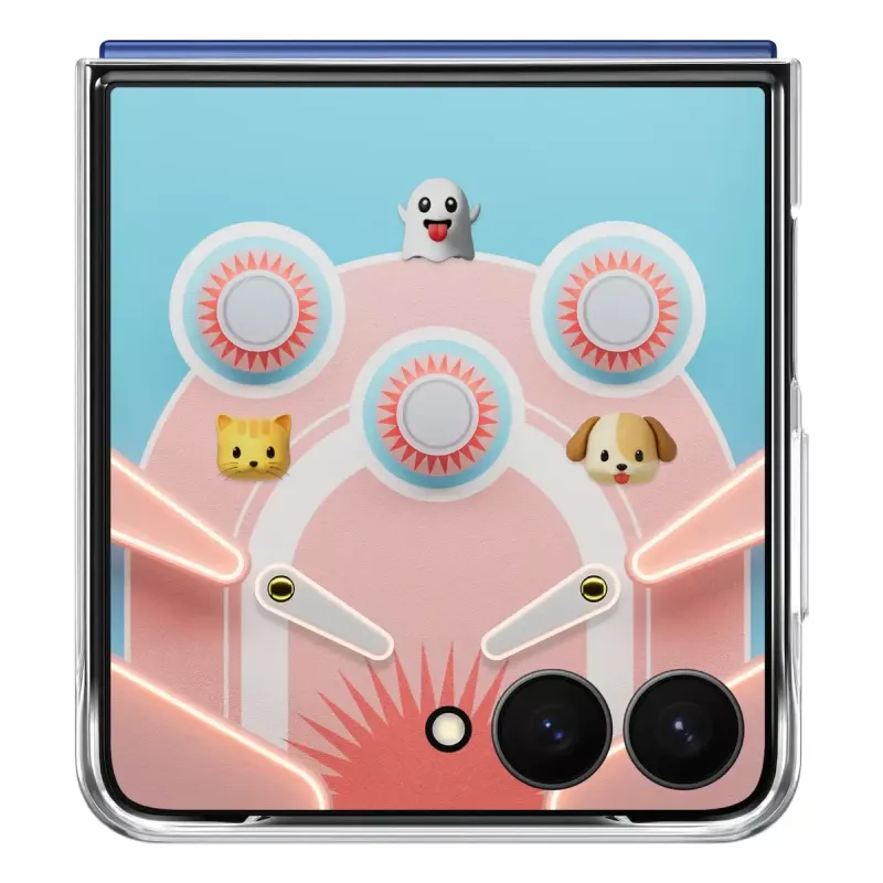 Cover Samsung Galaxy Z Flip7 Transparent Monochromatic