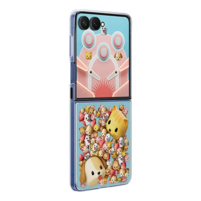 Cover Samsung Galaxy Z Flip7 Transparent Monochromatic