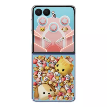 Cover Samsung Galaxy Z Flip7 Transparent Monochromatic