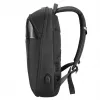 Torba na laptopa MODECOM Active 15 PLE‑MC‑ACTIVE‑15 do laptopów 15,6 cala, 8 GB RAM (etykieta) — skóra ekologiczna, czarna, zapięcie na zamek, port USB