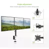 Stojak biurkowy Techly 13-24 cali na 3 monitory z terminalem” ICA-LCD 482-T