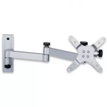 Uchwyt ścienny Techly 13-30 cali do TV LED LCD, uchylny, 3 przeguby, srebrny ICA-LCD 104