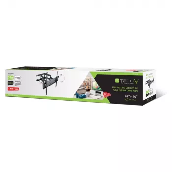 Techly 42-70 cali Uchwyt ścienny do telewizorów LED LCD Full-Motion Dwóchramienny ICA-PLB 147XL