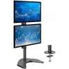 Uchwyt/stojak na monitor Techly ICA-LCD 2520V 68,6 cm (27 cali) Biurkowy Czarny