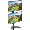 Uchwyt/stojak na monitor Techly ICA-LCD 2520V 68,6 cm (27 cali) Biurkowy Czarny
