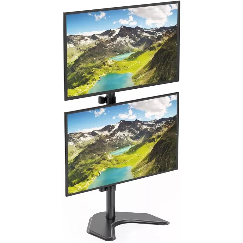 Uchwyt/stojak na monitor Techly ICA-LCD 2520V 68,6 cm (27 cali) Biurkowy Czarny