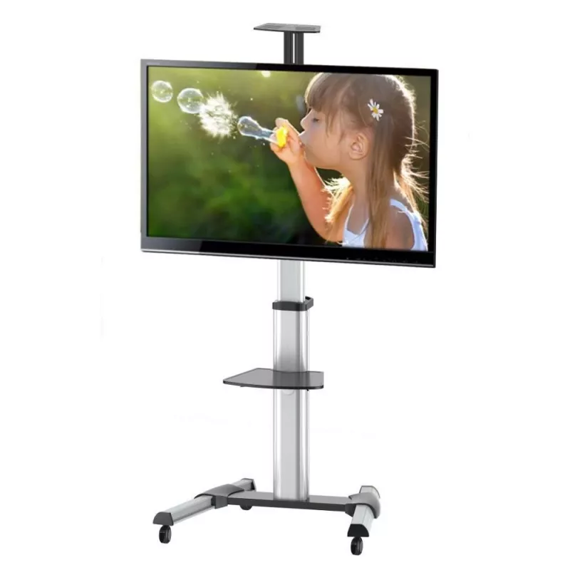 Wózek podłogowy Techly do LCD / LED / Plasma 37-70 z półką ” ICA-TR15