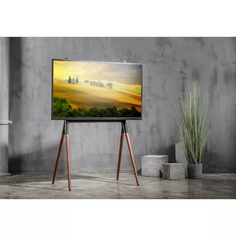 Techly Stojak podłogowy do telewizorów LCD/LED/plazmowych 49–70 cali w stylu trójnoga