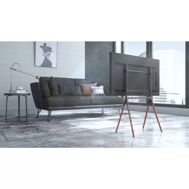 Techly Stojak podłogowy do telewizorów LCD/LED/plazmowych 49–70 cali w stylu trójnoga