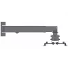 Manhattan Projector Mount, Ceiling or Wall, Tilt & Swivel, Height Range: 43-65cm, Max 20kg, Czarny, Lifetime Warranty