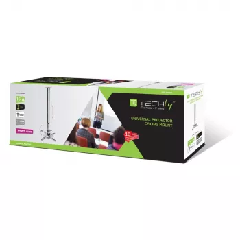 Techly Przedłużenie do montażu sufitowego projektora 60-102 cm Srebrny ICA-PM 102XL
