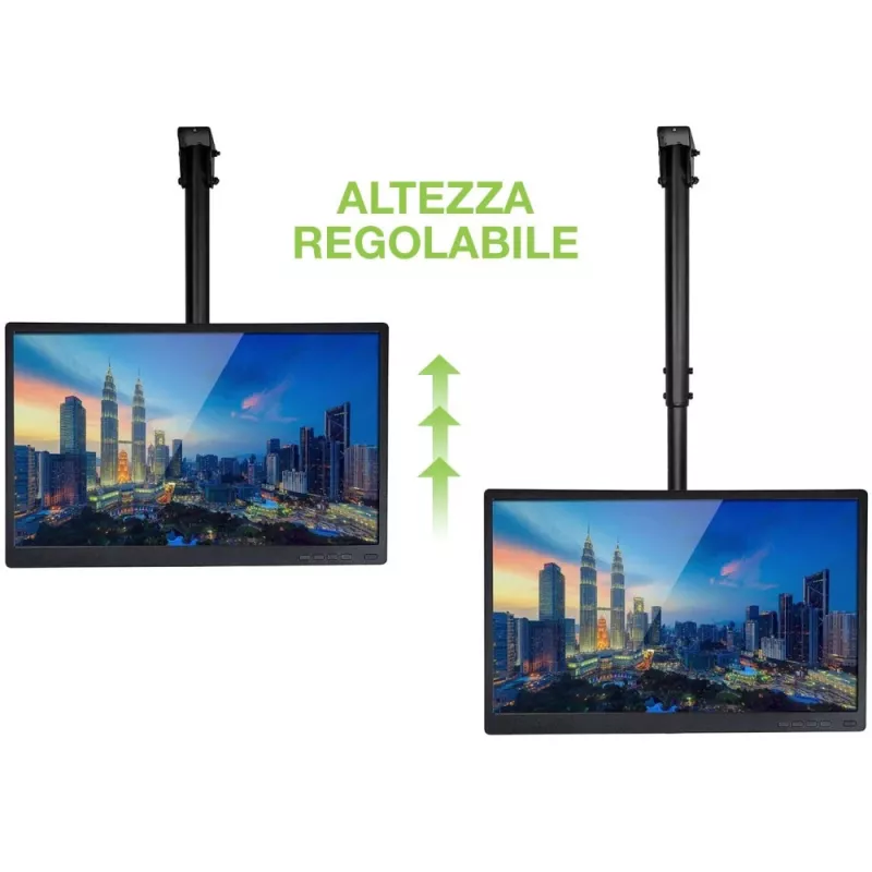 Techly 37-70 Telescopic Ceiling Universal LED TV LCD Support” ICA-CPLB 946S