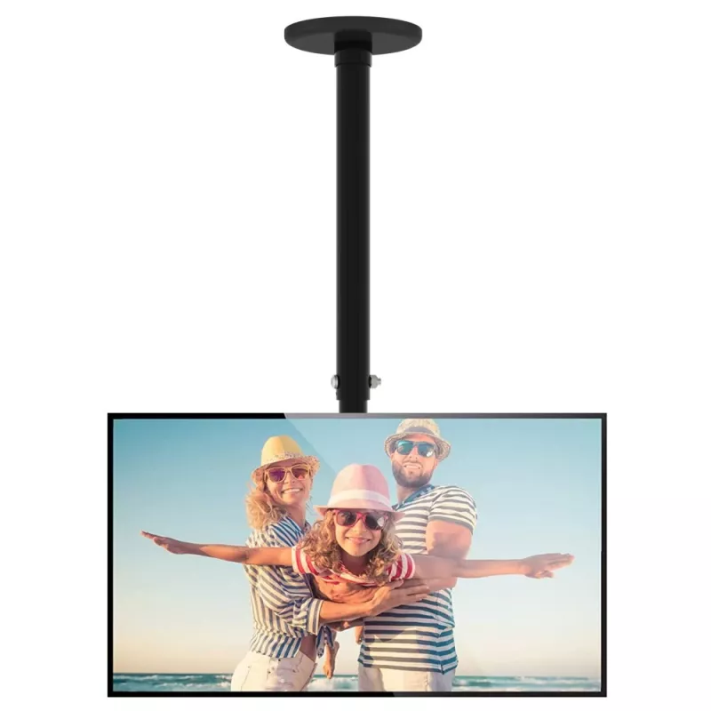 Uchwyt TV Techly ICACPLB906 94 cm (37 cali) Czarny