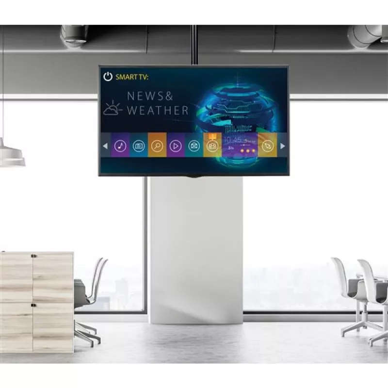 Uchwyt TV Techly ICACPLB906 94 cm (37 cali) Czarny