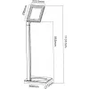 Obudowa zabezpieczająca do tabletu Techly ICA-TBL-1501 25,6 cm 10,1 cala biała