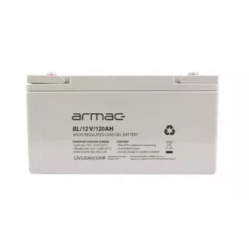 Szczelny akumulator żelowy VRLA ARMAC BL/12V/120AH — 12 V 120 Ah, long-life