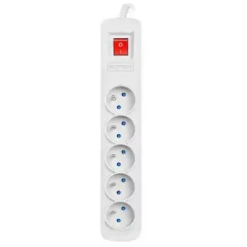 Listwa zasilająca ARMAC ARC 5 — 5 gniazd, kabel 1,5 m, szara