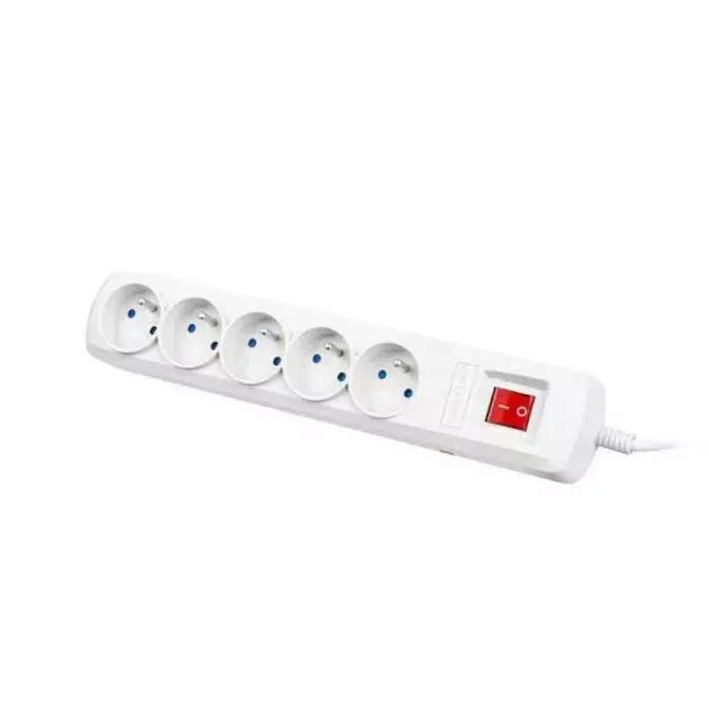 Listwa zasilająca ARMAC ARC 5 — 5 gniazd, kabel 3 m, szary
