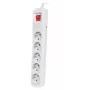 Listwa zasilająca ARMAC ARC 5 — 5 gniazd, kabel 3 m, szary