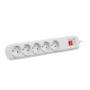 Listwa zasilająca ARMAC ARC 5 — 5 gniazd, kabel 5 m, szara