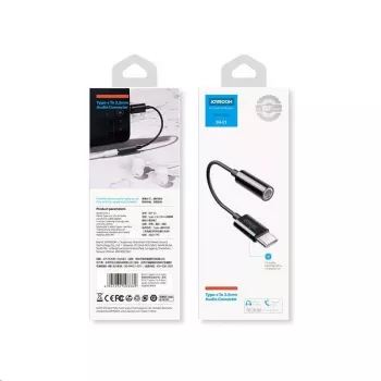 Cyfrowy adapter audio Joyroom SH-C1 USB-C na 3.5 mm – kompaktowy 5 g