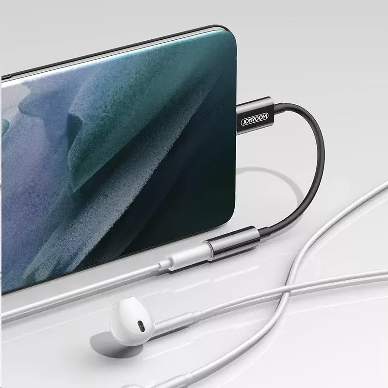Cyfrowy adapter audio Joyroom SH-C1 USB-C na 3.5 mm – kompaktowy 5 g