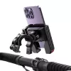 Uchwyt na telefon na motocykl Joyroom JR-ZS266 regulowany bezpieczny zacisk do kierownicy