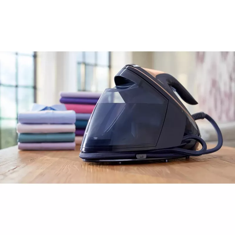 Stacja parowa Philips PSG9050/20 — 3100 W, odłączany zbiornik 1,8 l, 9 bar, stopa SteamGlide Elite