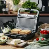 Opiekacz do kanapek 2-w-1 Adler AD 3070b — 850 W, 2 płyty, czarny