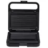 Opiekacz do kanapek 2-w-1 Adler AD 3070b — 850 W, 2 płyty, czarny