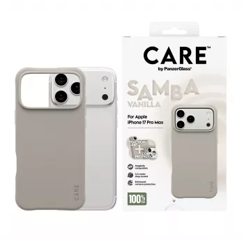 Etui PanzerGlass CARE by Fashionable Case Samba Vanilla z MagSafe iPhone 17 Pro Max