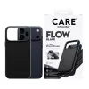 Ochronne etui na telefon PanzerGlass CARE by Feature FLOW dla iPhone 17 Pro Max, pokrywa, czarny, kompatybilne z MagSafe