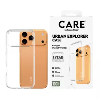Etui ochronne PanzerGlass CARE Urban Explorer Transparent dla iPhone 17 Pro Max