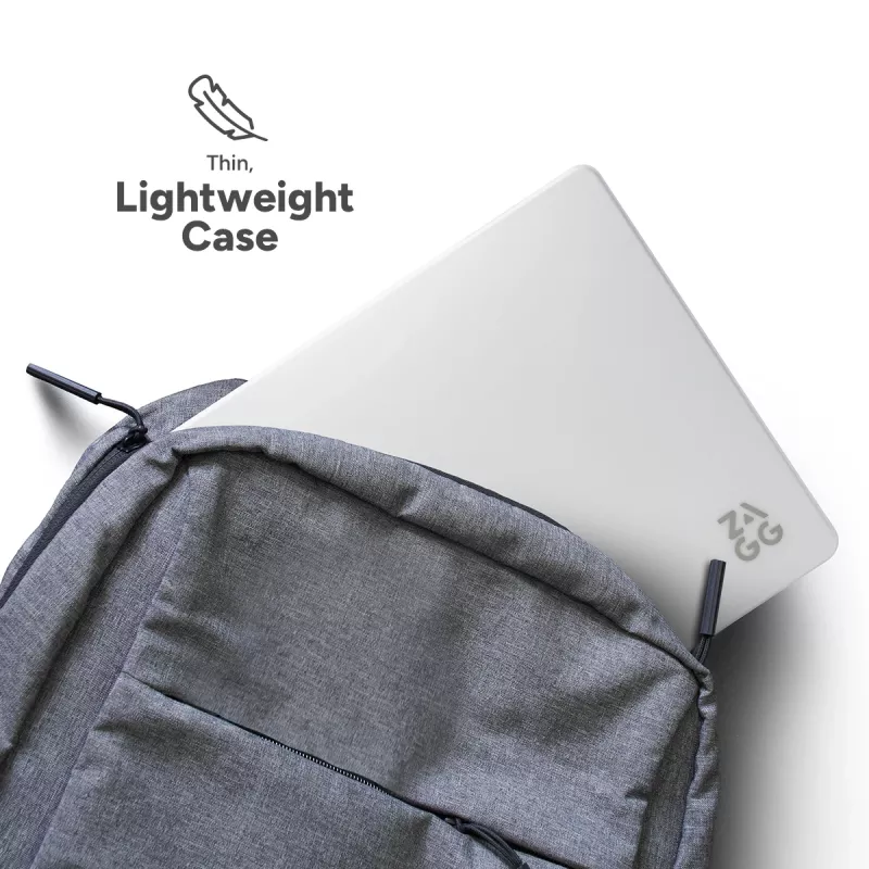 ZAGG Ochrona MacBook 33 cm (13 cali) Etui hardshell Srebrny