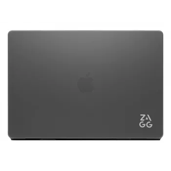 Etui hardshell Zagg do MacBook Air 13 (M3/M2) — Smoke, precyzyjnie dopasowana osłona ochronna