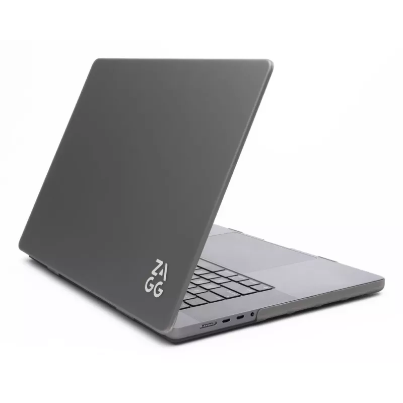 Etui hardshell Zagg do MacBook Air 13 (M3/M2) — Smoke, precyzyjnie dopasowana osłona ochronna