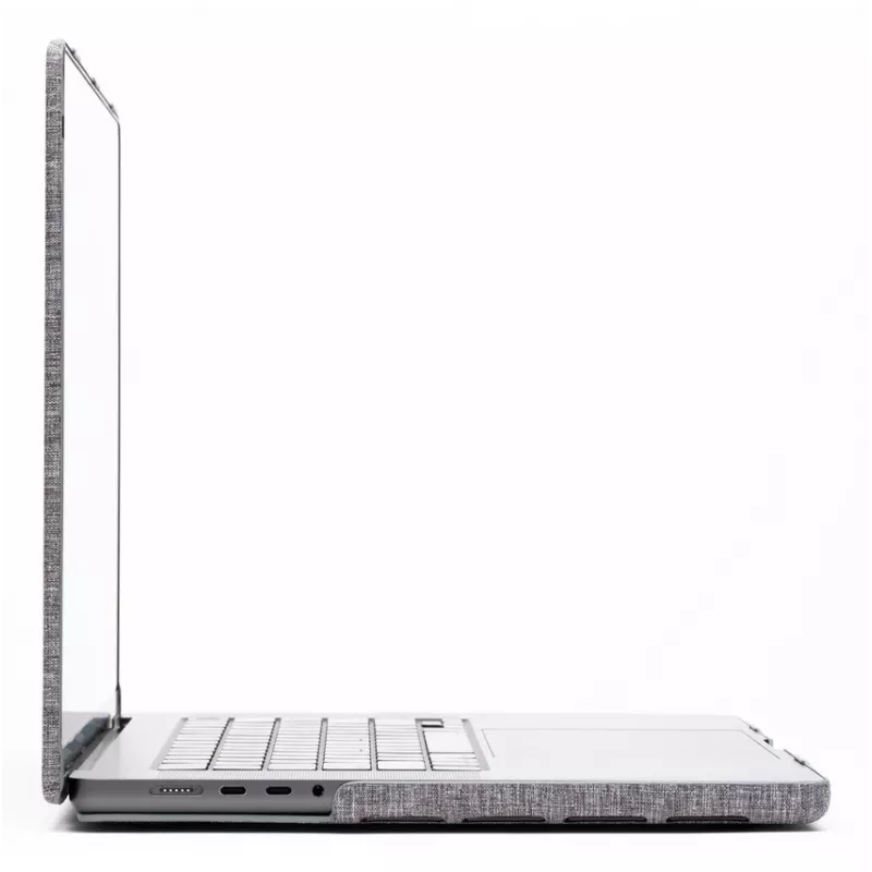 Hardshell Case Zagg dla MacBook Pro 14 M3/M2/M1 — wykończenie Smoke, zatrzaskowa osłona ochronna