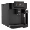 Ekspres do kawy Beko CEG7304B CaffeExperto z dyszą parową, ekspres do kawy, 2 L, ziarna kawy, wbudowany młynek, 1350 W, czarny, srebrny