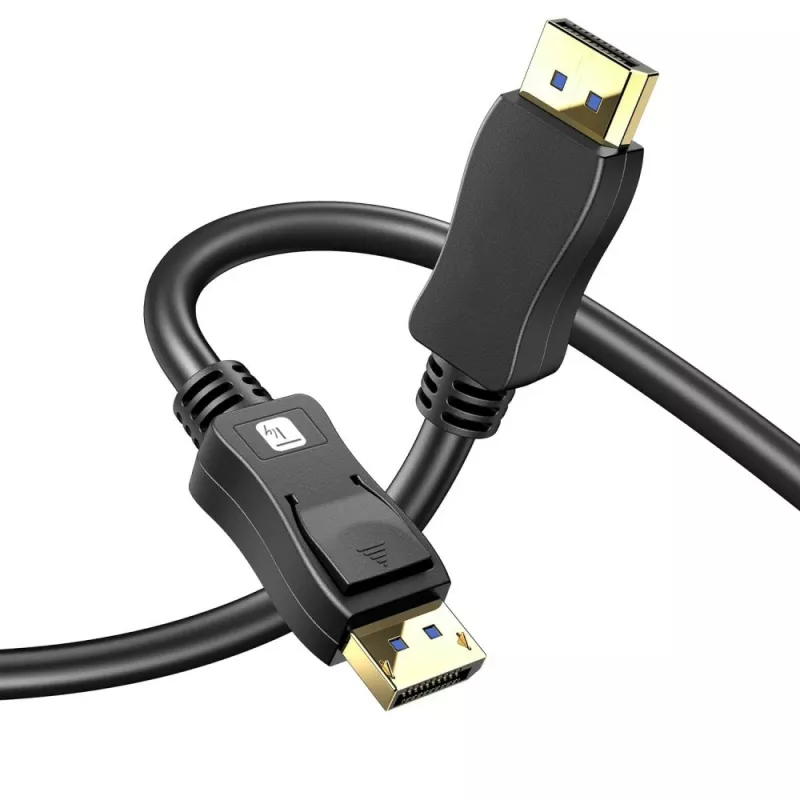 Kabel DisplayPort Techly ICOC-DSP-A21-020 2 m czarny